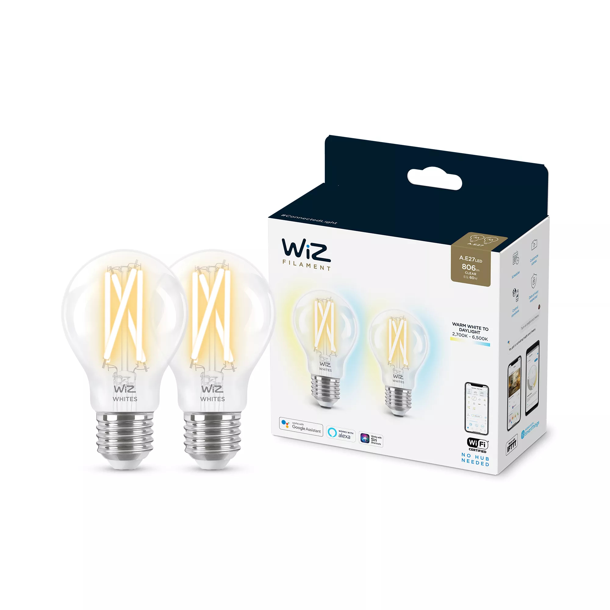 WiZ Filament Bulb Clear – image 2