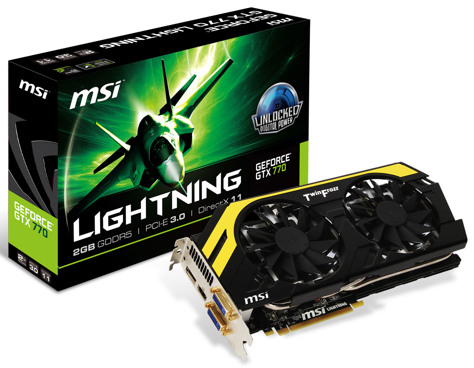 MSI LIGHTNING V283-016R graphics card NVIDIA GeForce GTX 770