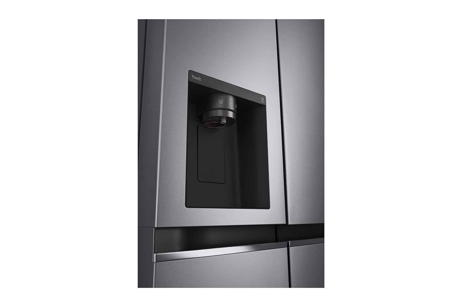 LG GSLV80DSLF side-by-side refrigerator Freestanding – image 7