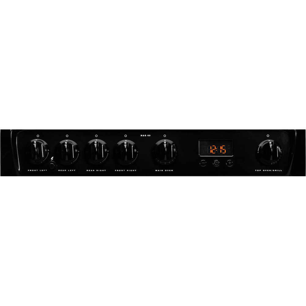 Hotpoint HAGL60K cooker Freestanding cooker Gas Black – image 9