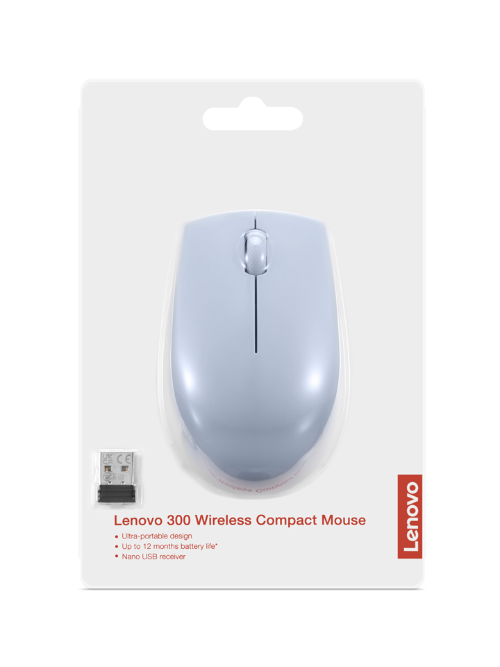 Lenovo GY51L15688 mouse Office Ambidextrous RF Wireless Optical 1000 DPI – image 6