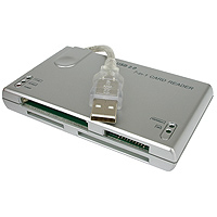 StarTech.com Portable 7-in-1 USB 2.0 Flash Card Reader / Writer