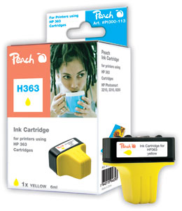 Peach 312594 ink cartridge 1 pc(s) Yellow