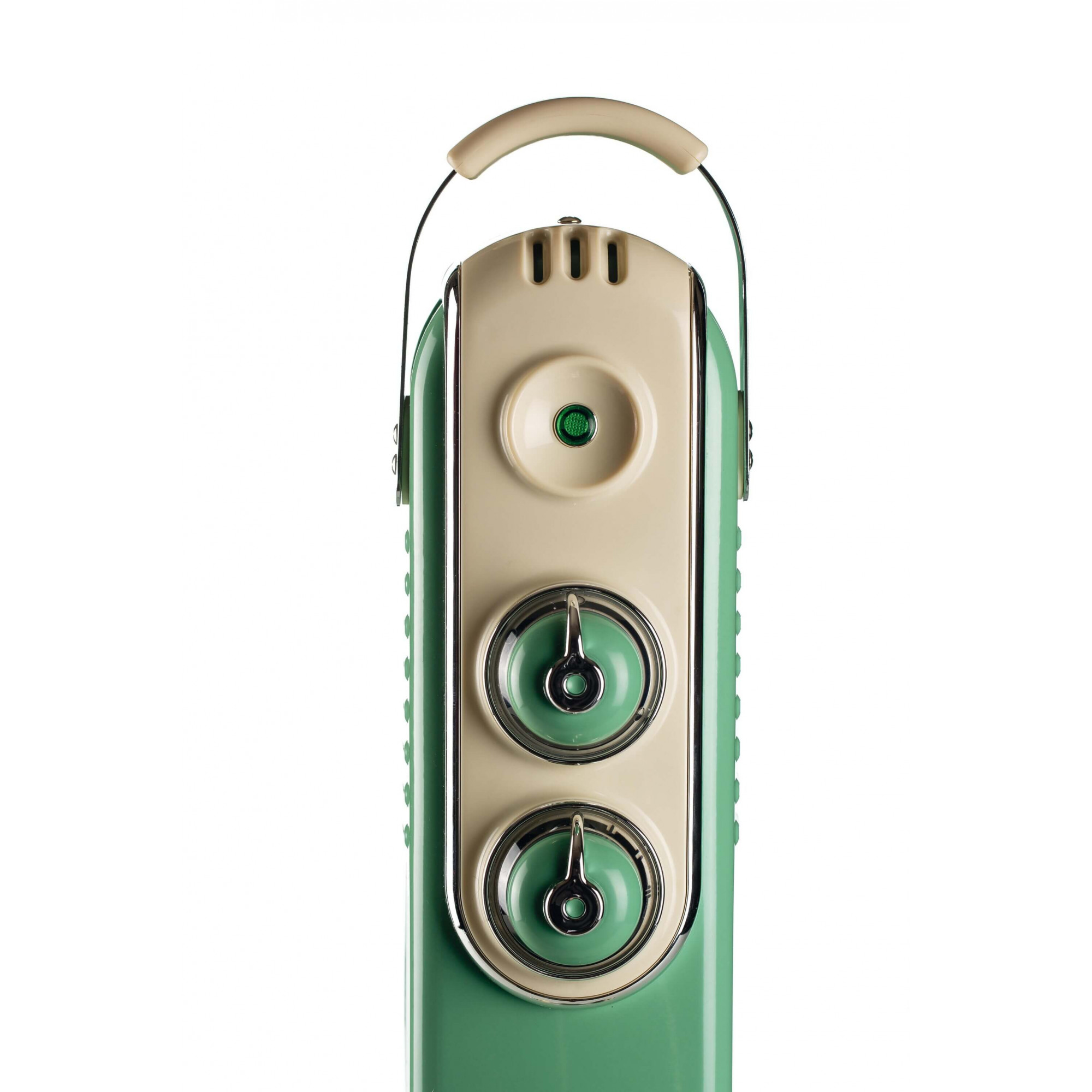 Ariete 837 Vintage Green oil radiator - 7 heating elements - 3 power levels - Handle and wheels for easy transport - max 1500 Watt – image 2