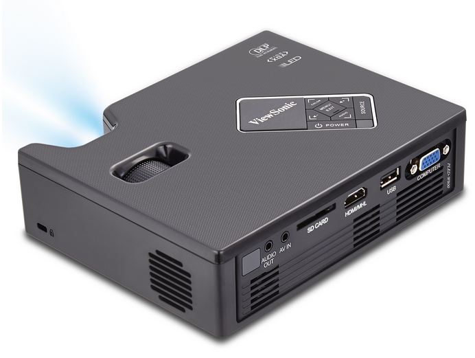 Viewsonic PLED-W800 Short throw projector 800 ANSI lumens DLP WXGA (1280x800) Black – image 6