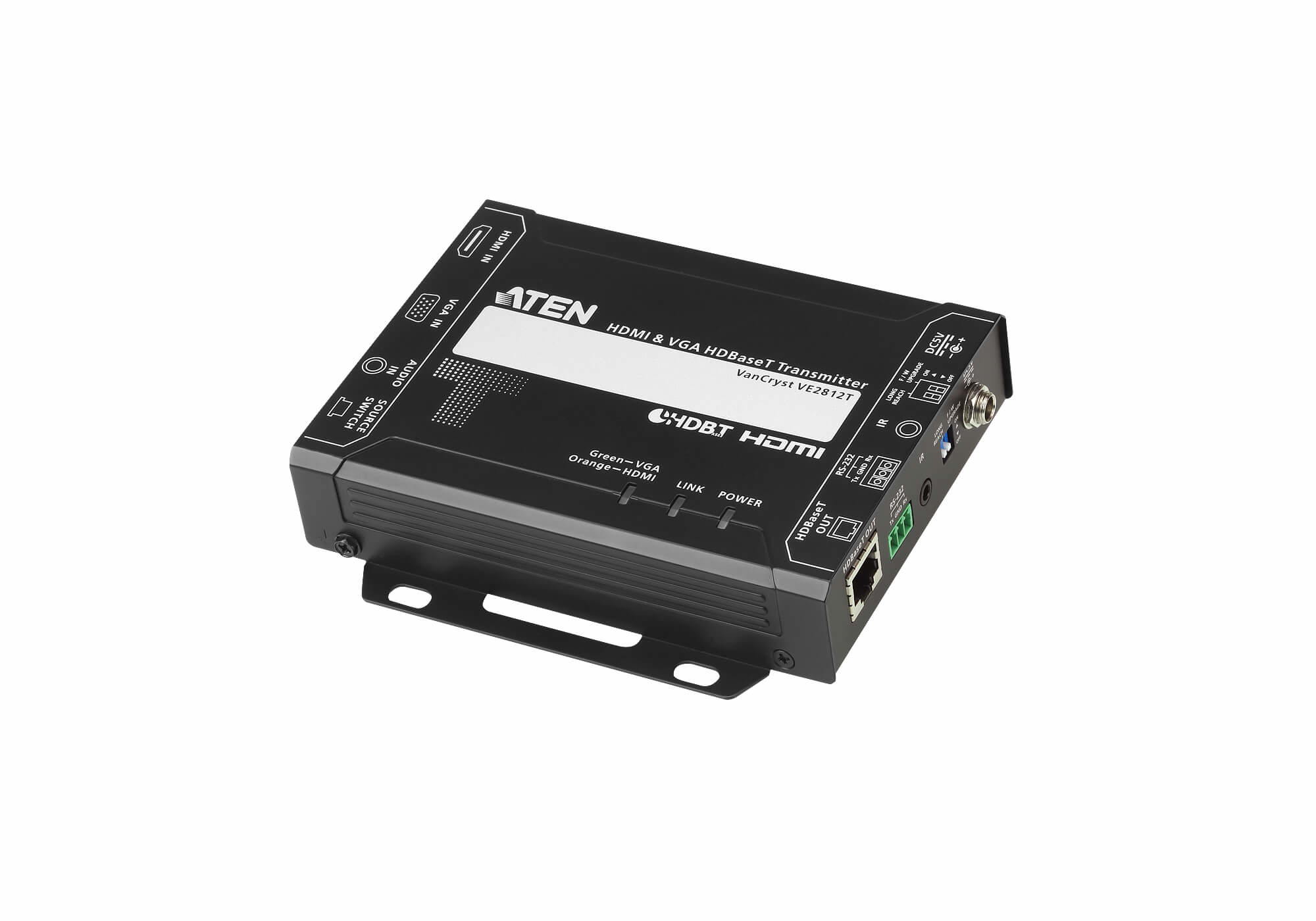 ATEN VE2812T AV extender AV transmitter Black – image 1