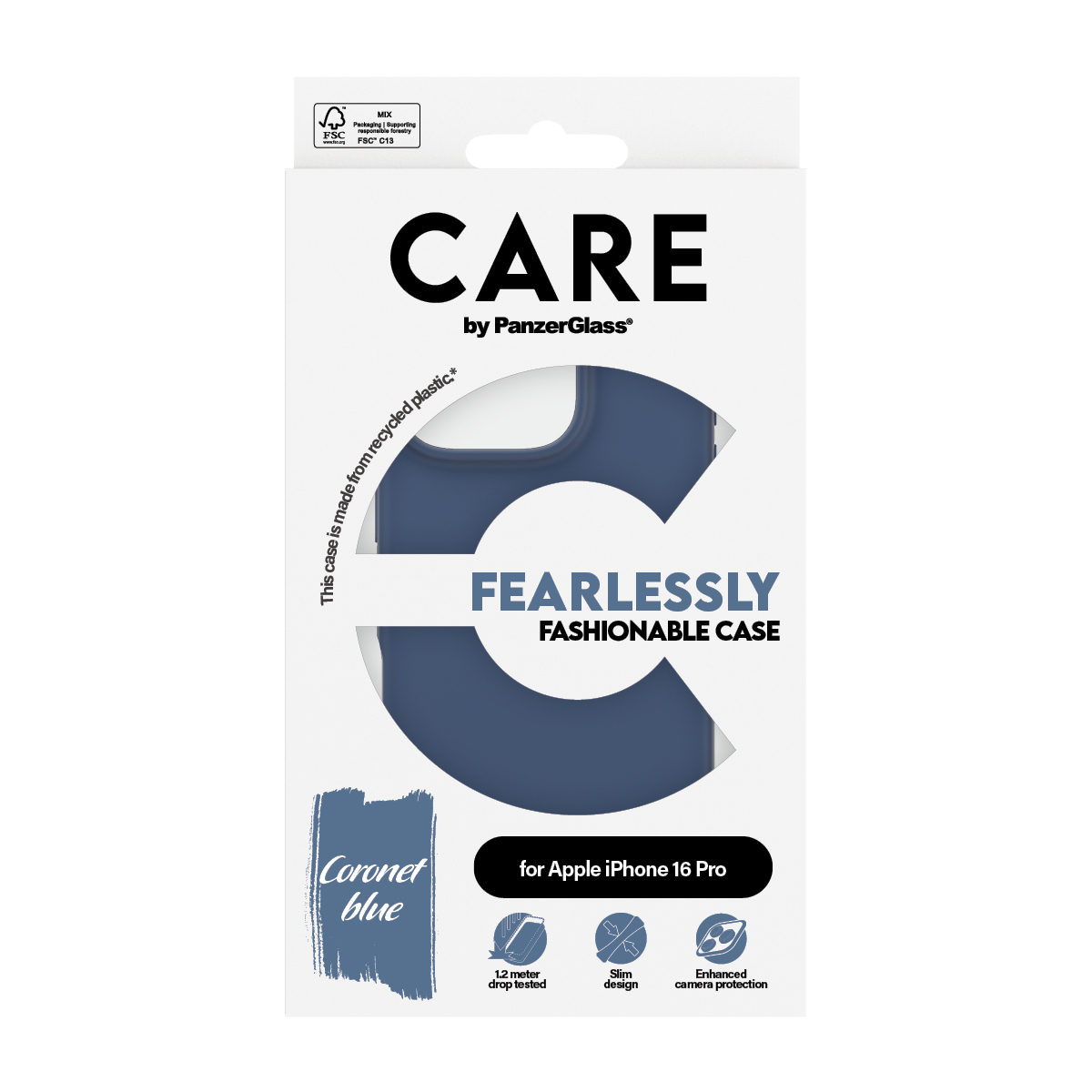 PanzerGlass CARE™ by PanzerGlass® Case Blue iPhone 16 Pro – image 3