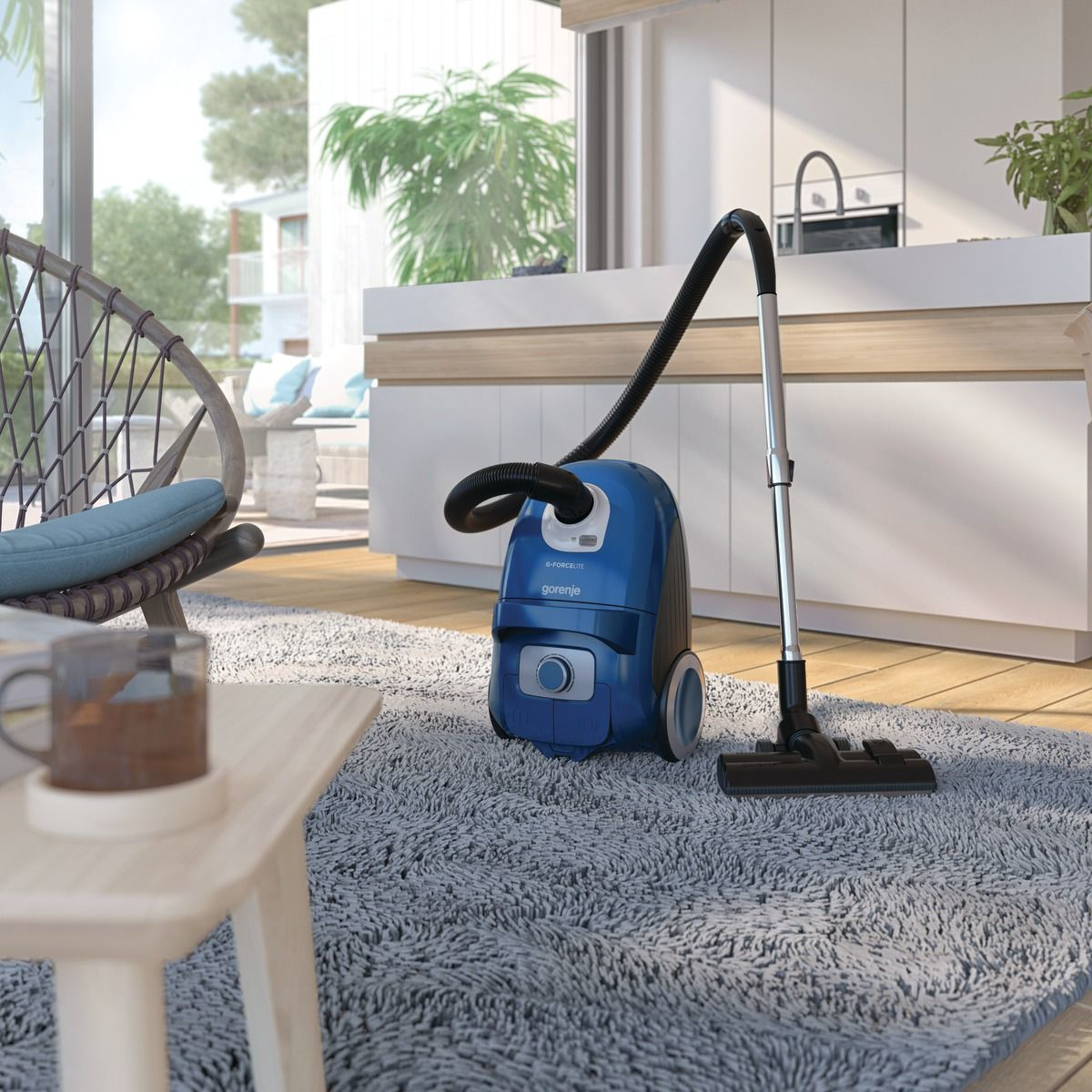 Gorenje VCEA22GLBU 3 L Cylinder vacuum Dry 700 W Dust bag – image 6