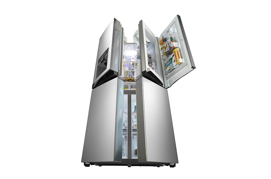 LG GMJ916NSHV side-by-side refrigerator Freestanding – image 9