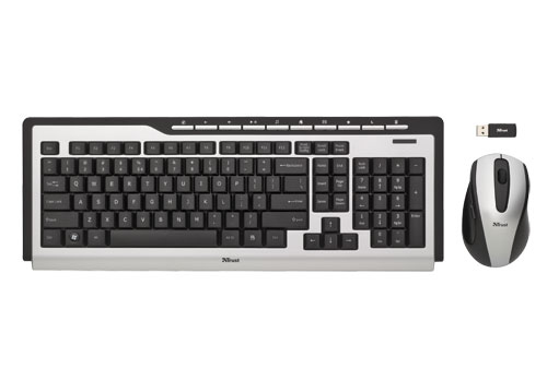Trust 16367 keyboard Mouse included RF Wireless – image 2