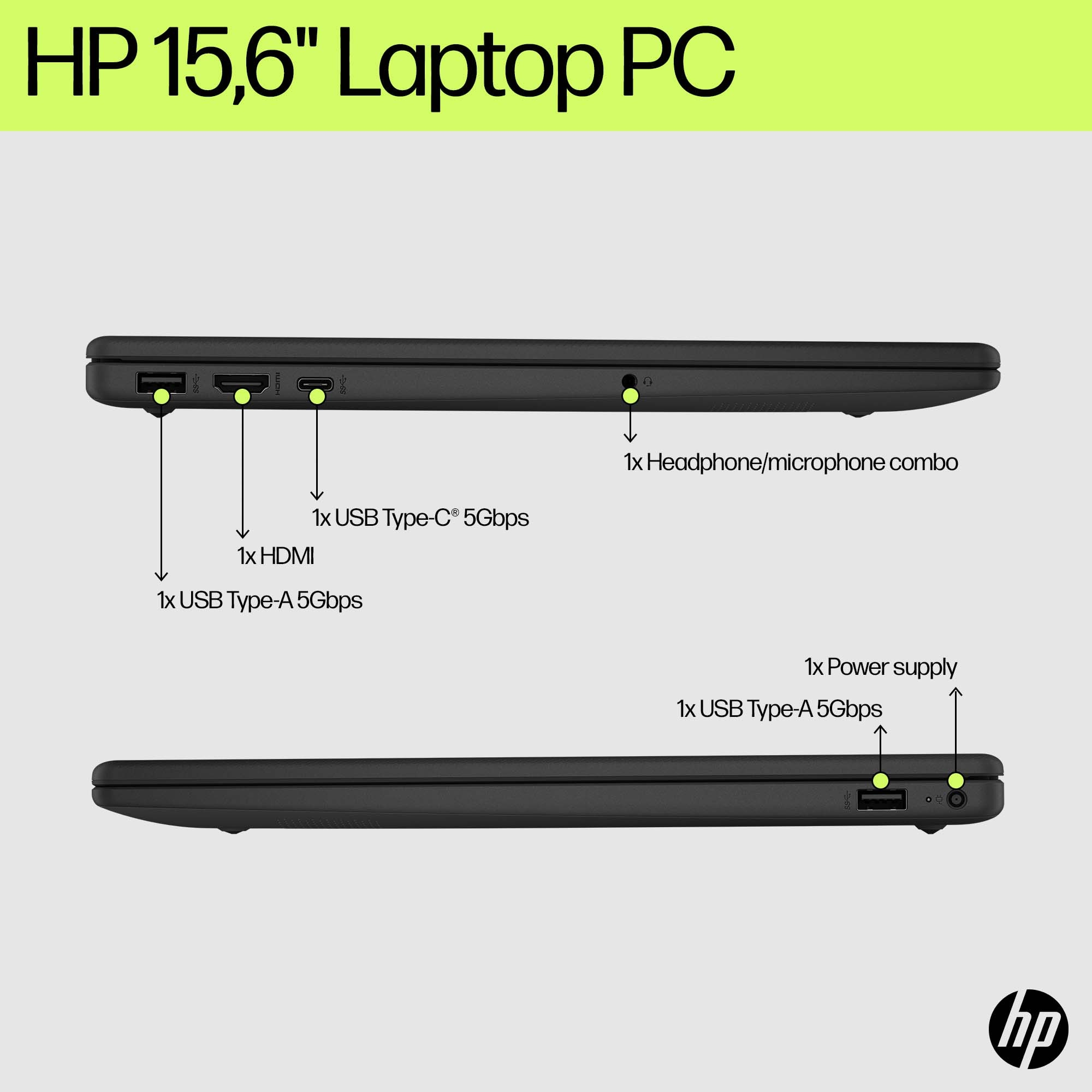 HP 15-fd0023na Intel® N N200 Laptop – image 4