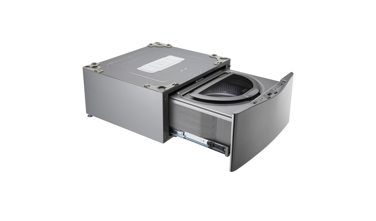 LG WD200CV washing machine Top-load 700 RPM Graphite, Stainless steel – image 3