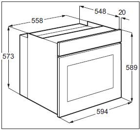 Electrolux FS73XE oven 74 L 2780 W Stainless steel – image 2