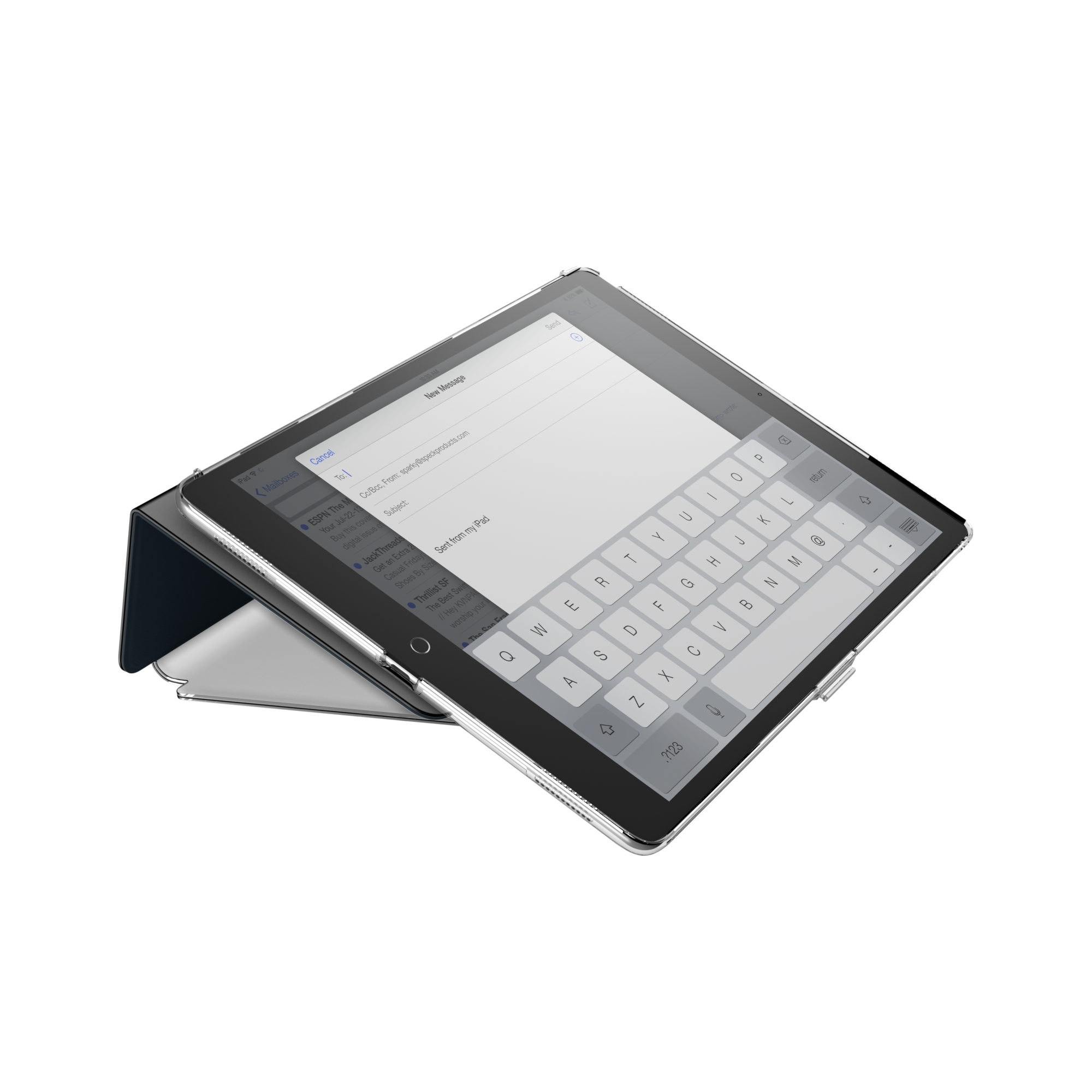 Speck Balance Folio Clear Apple iPad 9.7 (2017) /9.7 (2018) Black/Clear – image 3