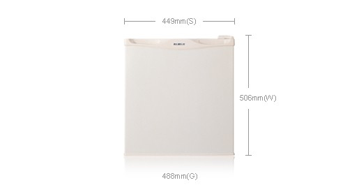 Samsung SRG-058 fridge White – image 2