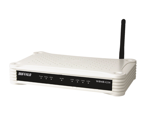 Buffalo Wireless-G Broadband ADSL2+ Modem Router