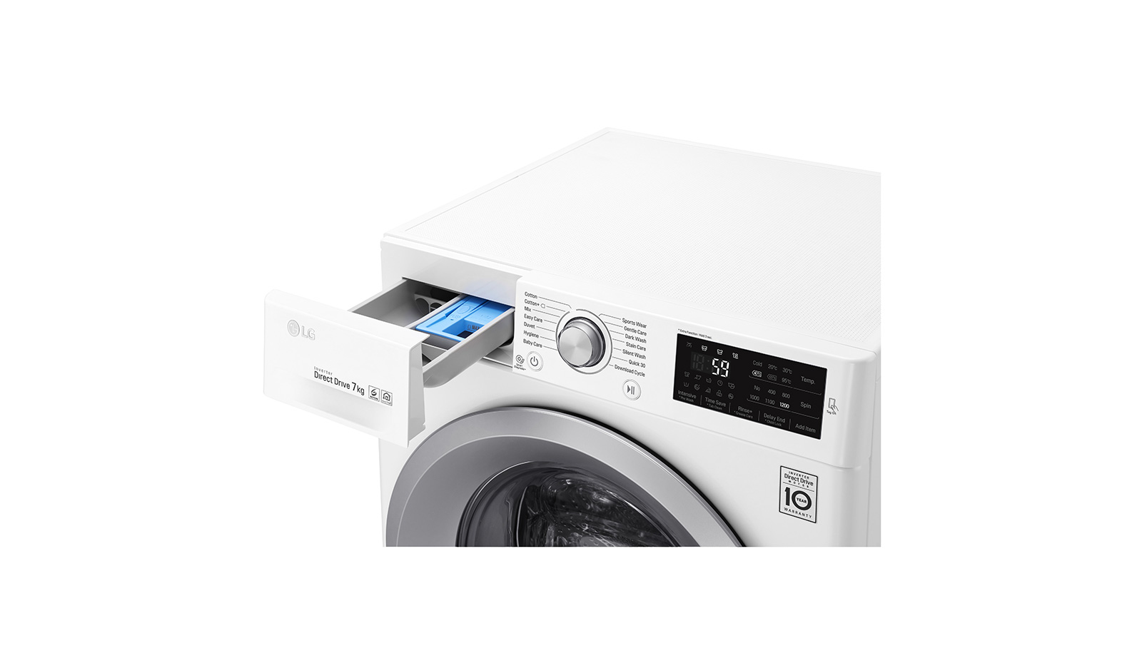 LG F2J5QN4W washing machine Front-load – image 5