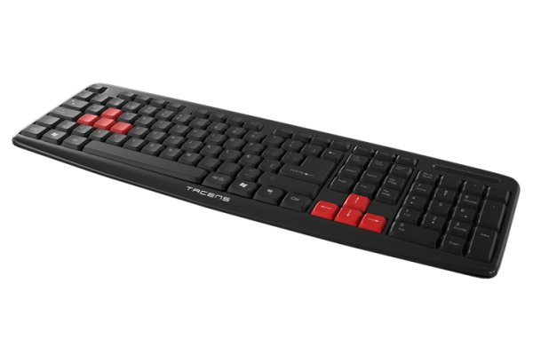 Tacens AAK0 keyboard Office USB Black
