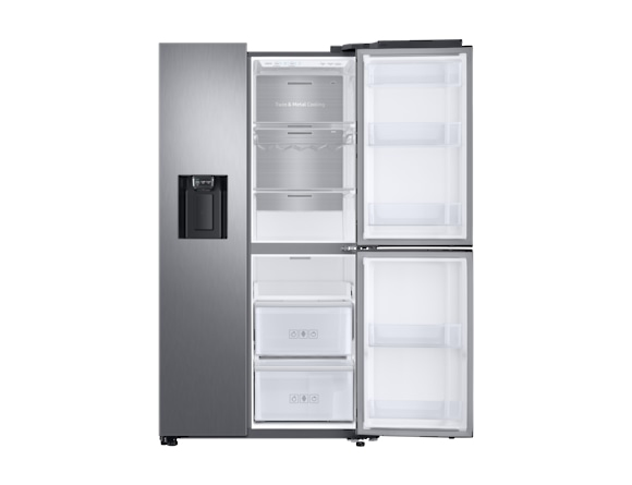Samsung RS68N8661S9 side-by-side refrigerator Freestanding – image 7