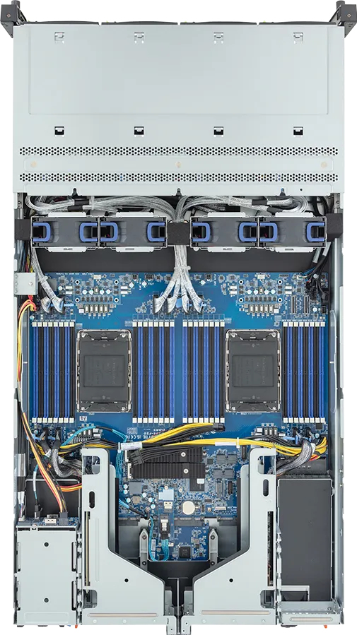 GIGABYTE R284-S93-AAL1 LGA 4710 Rack (2U) Black, Steel – image 3
