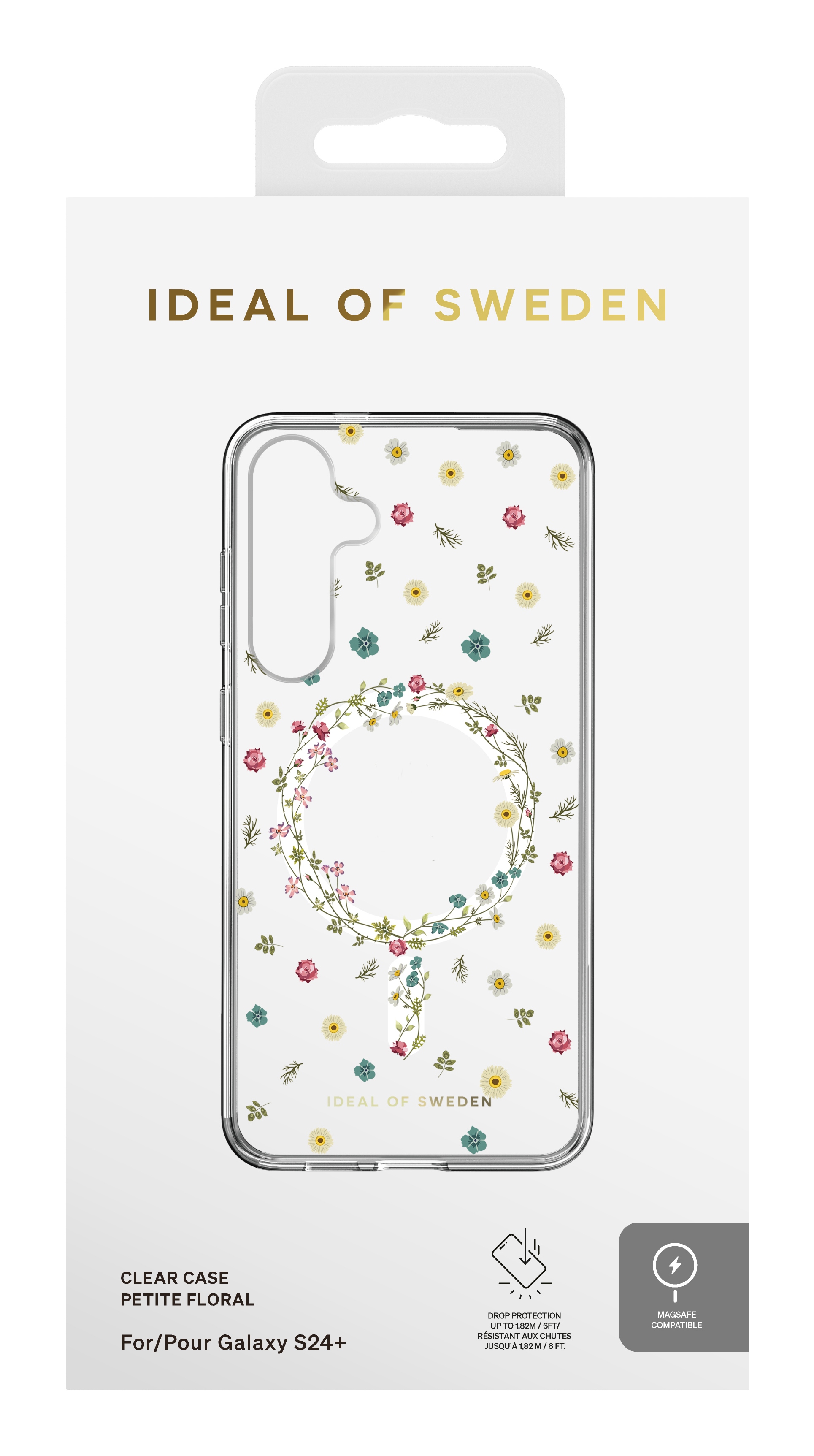 iDeal of Sweden Clear Case MagSafe Galaxy S24 Plus / S25 Plus Petite Floral – image 4