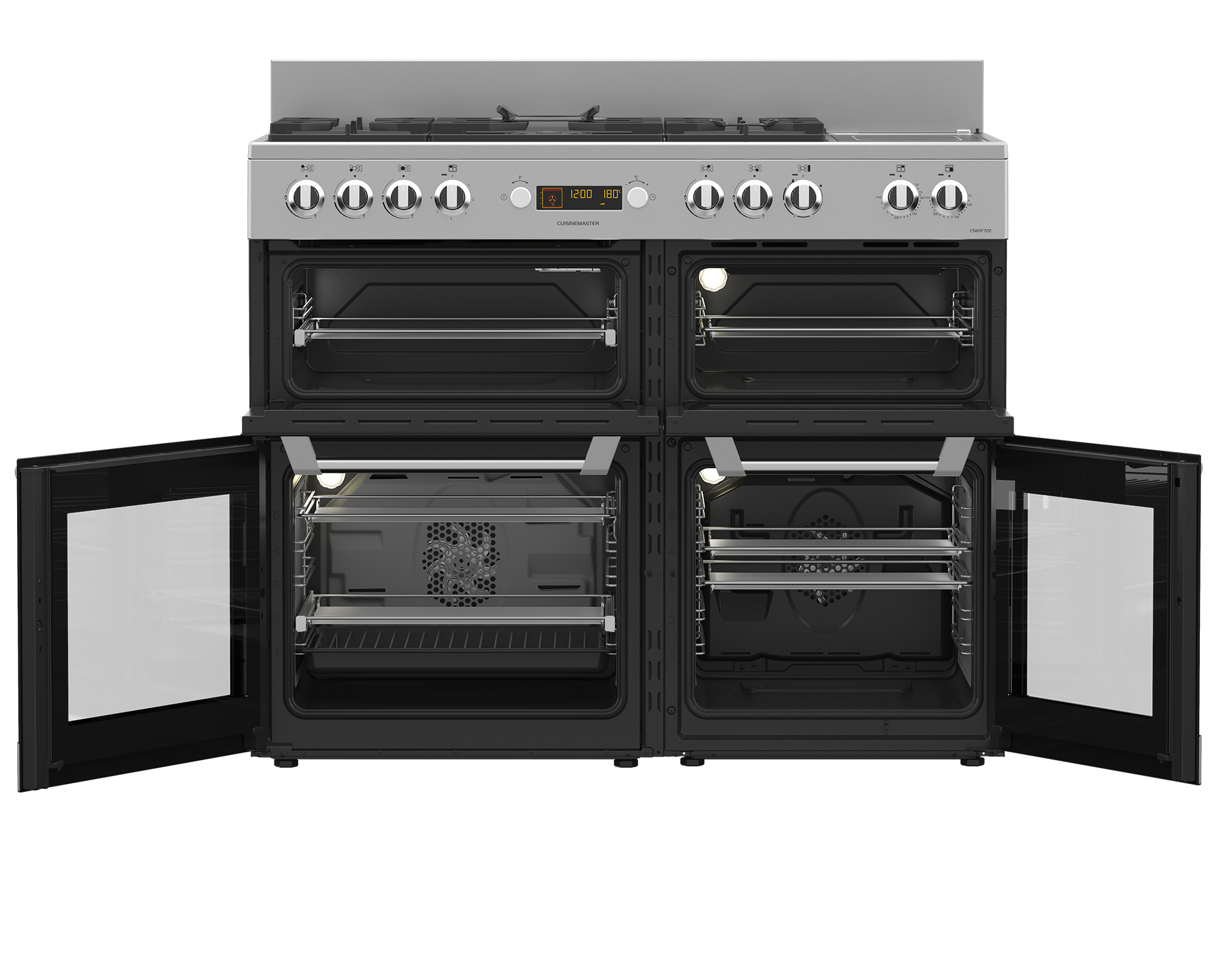 Leisure CS110F722X 110cm Dual Fuel Range Cooker with Three Ovens – image 5