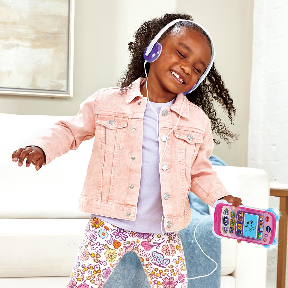 صورة VTech 569255 مشغل MP3/MP4 للأطفال وردي فاتح
