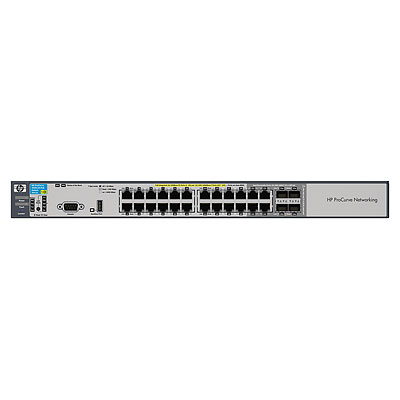 HP ProCurve 3500-24-PoE Managed L3 Fast Ethernet (10/100) Power over Ethernet (PoE) 1U Grey