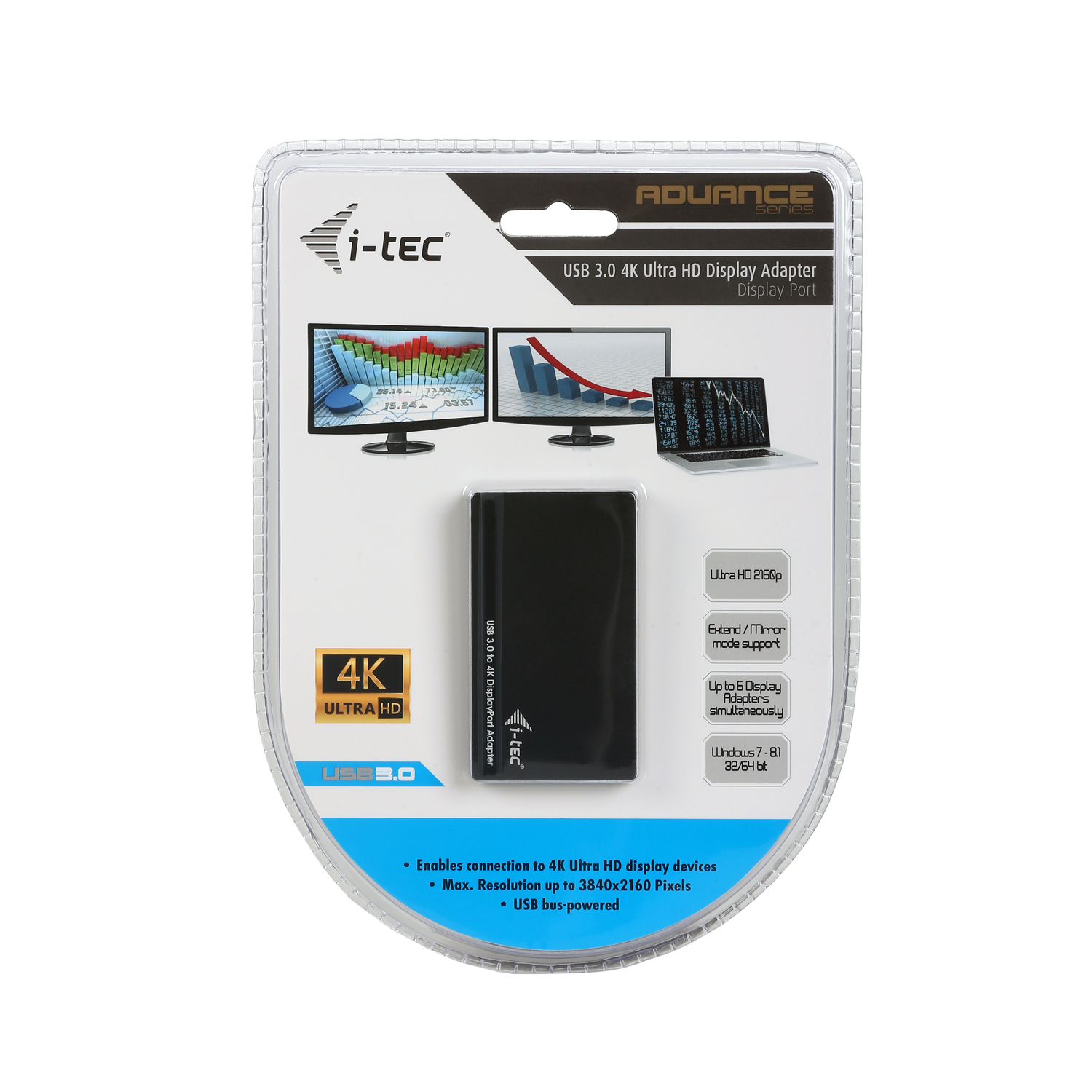 i-tec Advance USB 3.0 4K Ultra HD Display Adapter – image 6