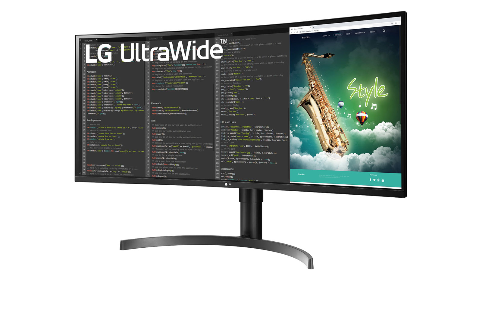 LG 35WN65C-B computer monitor – image 2