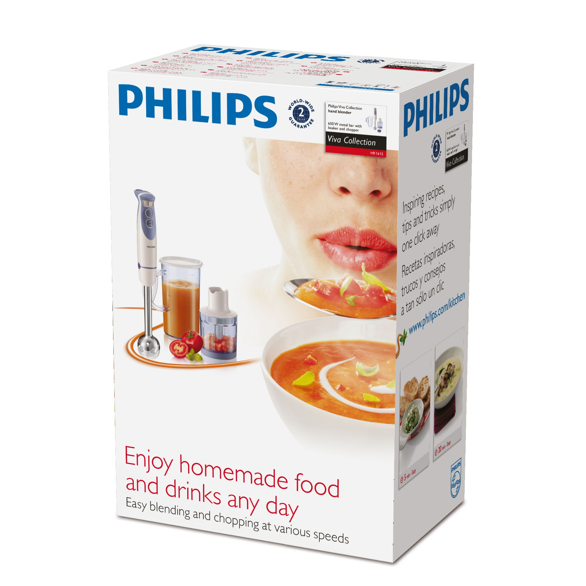 Philips Viva Collection HR1615/00 Hand blender – image 4