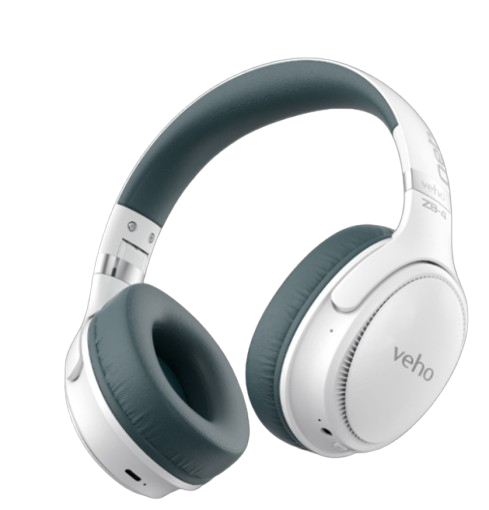 Veho ZB-4 NEB HEADPHONES WITH MIC-W Cuffie A Padiglione Business/Everyday Nero