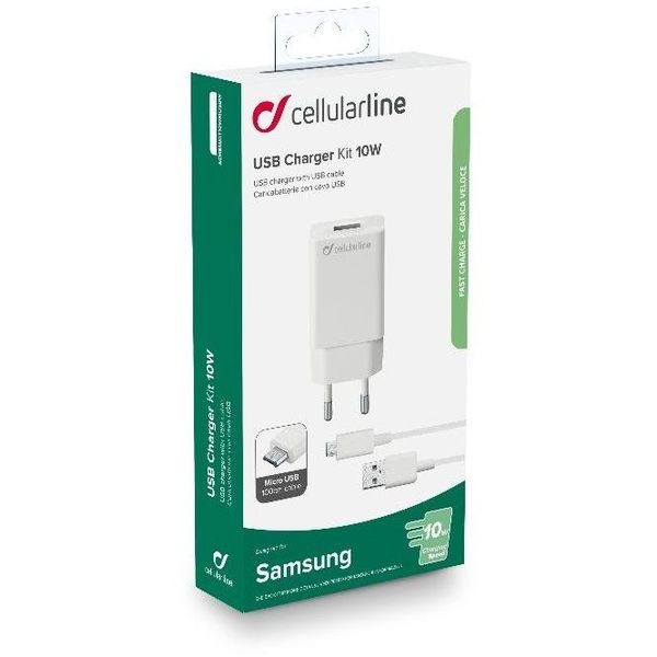 Cellularline 39224 mobile device charger Mobile phone, Smartphone, Tablet White AC Indoor – image 4