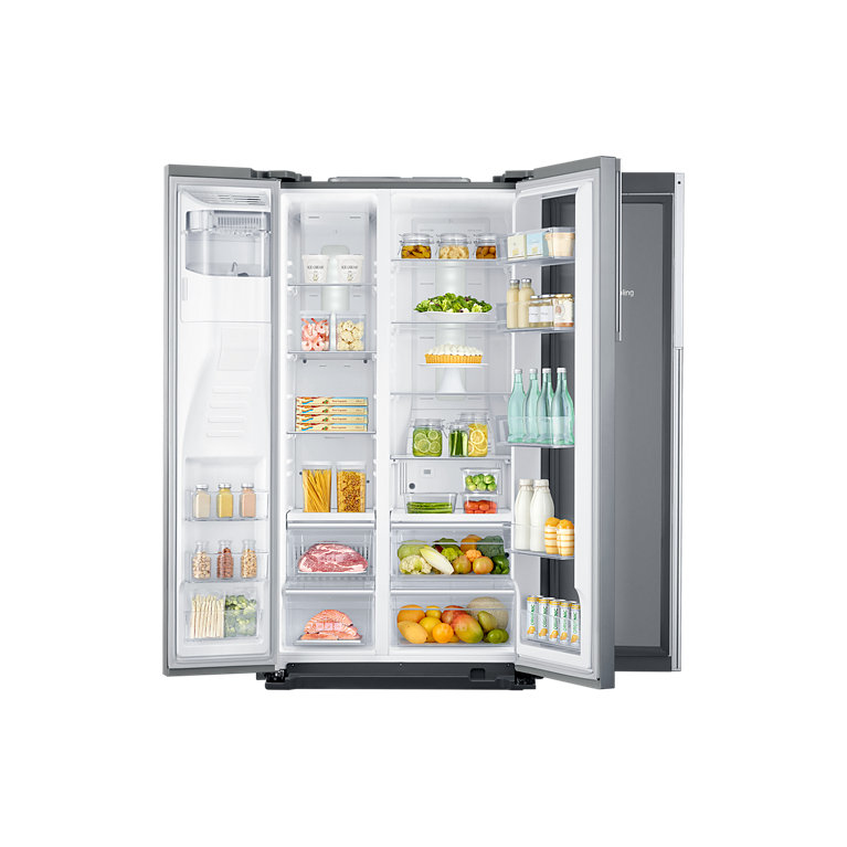 Samsung RS53K4600SA side-by-side refrigerator Freestanding – image 5