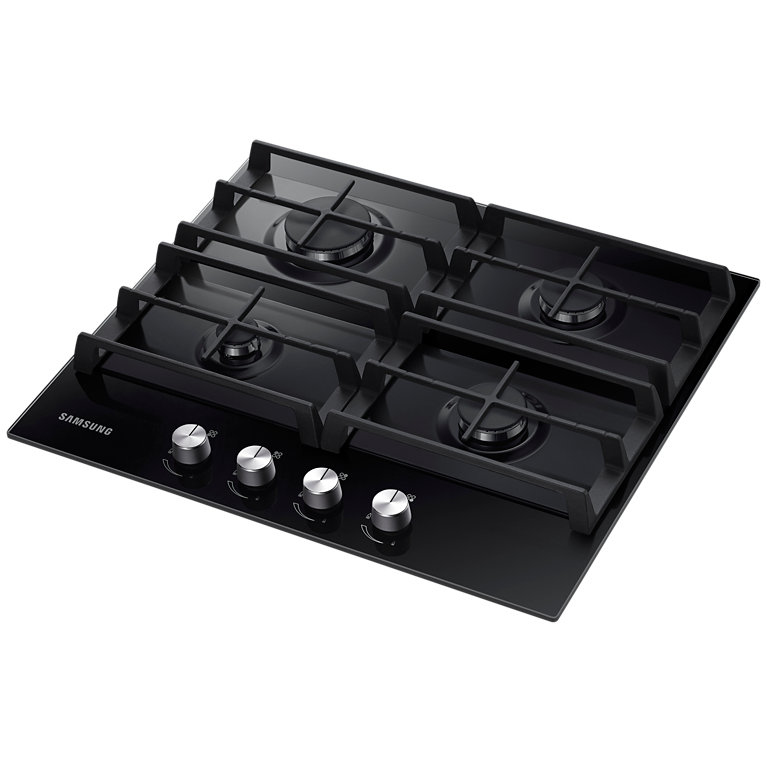 Samsung NA64H3000AK hob Black Built-in Gas 4 zone(s) – image 2