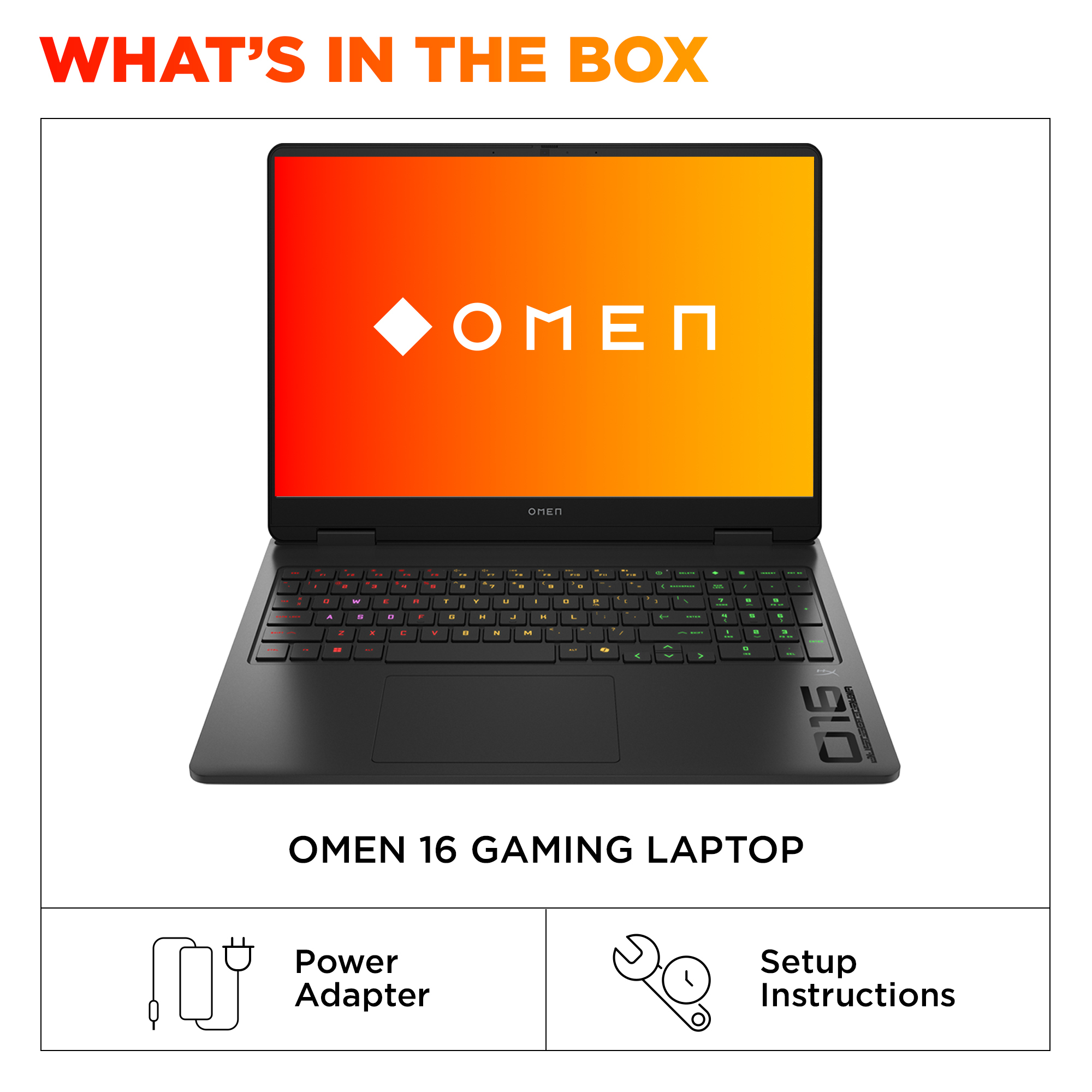 HP OMEN Gaming OMEN 16-am0500na Intel® Core™ i9 i9-14900HX Laptop 40.6 cm (16″) WQXGA 16 GB DDR5-SDRAM 512 GB SSD NVIDIA GeForce RTX 5060 Wi-Fi 6E (802.11ax) Windows 11 Home Black image 6