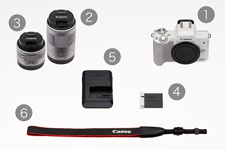 Canon Kiss M + EF-M 15-45mm + 55-200mm – image 3