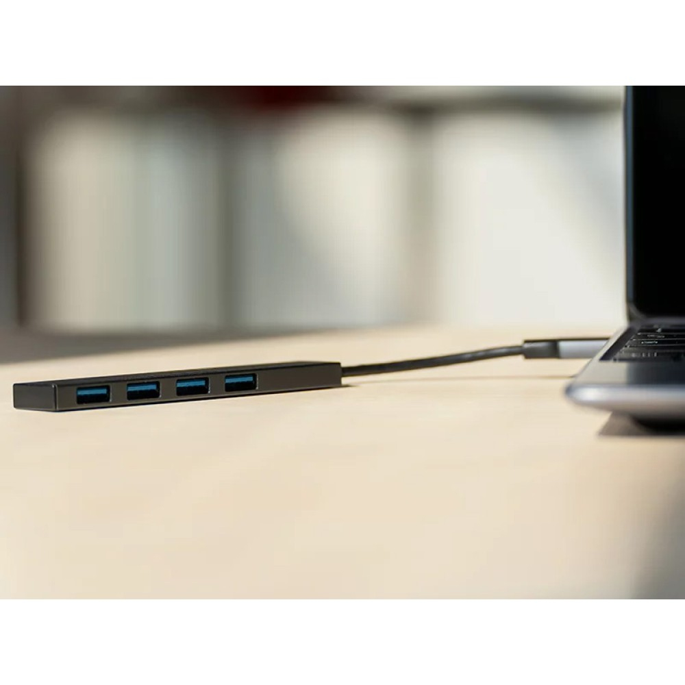 Techly IUSB32-HUB4A-4U3SL laptop dock/port replicator Wired USB 3.2 Gen 1 (3.1 Gen 1) Type-A Grey – image 4