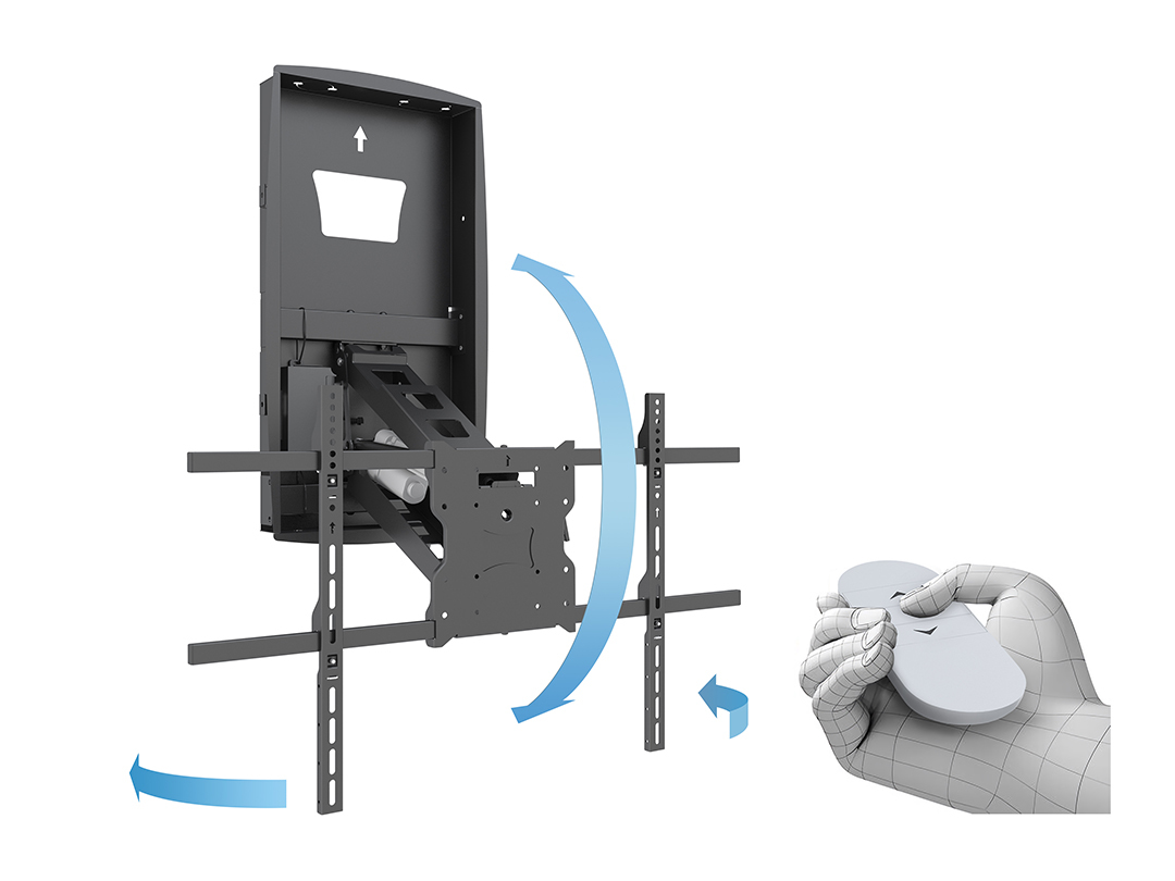 Multibrackets M Motor Recess Pull Down Full Motion Flexarm – image 2