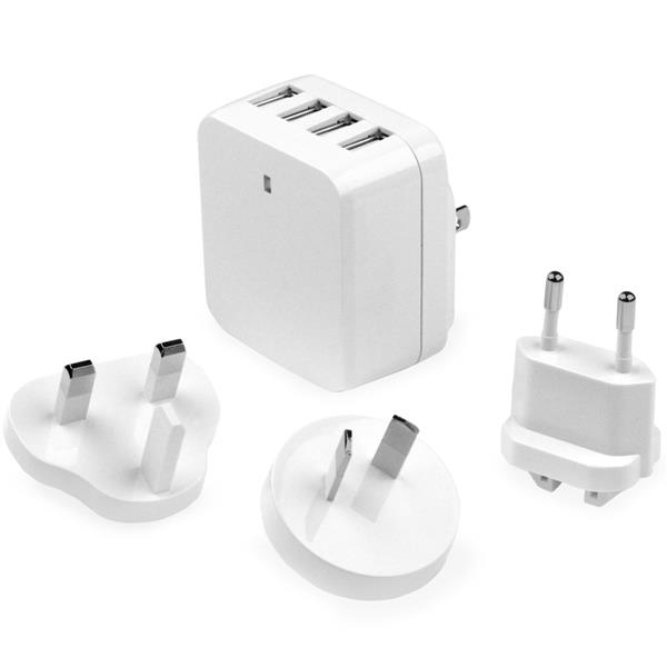 StarTech.com 4-Port USB Wall Charger - International Travel – image 4