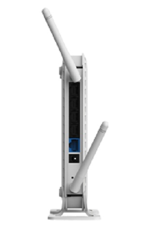 NETGEAR WNR614 Fast Ethernet (10/100) Power over Ethernet (PoE) White – image 2