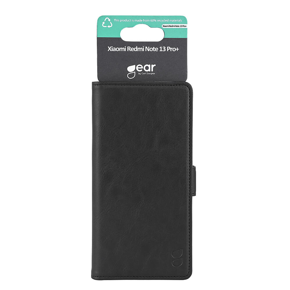 Gear Wallet Case 3 Card Slots Black - Xiaomi Redmi Note 13 Pro+ – image 2
