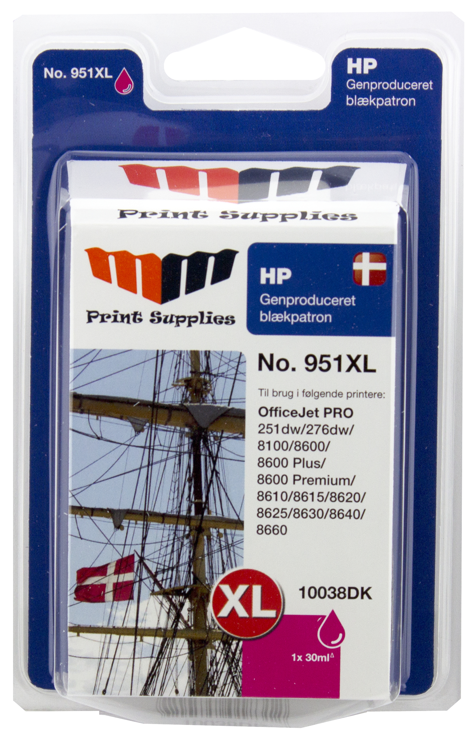 MM Magenta Inkjet Cartridge - Replaces HP No.951XL (CN047AE)