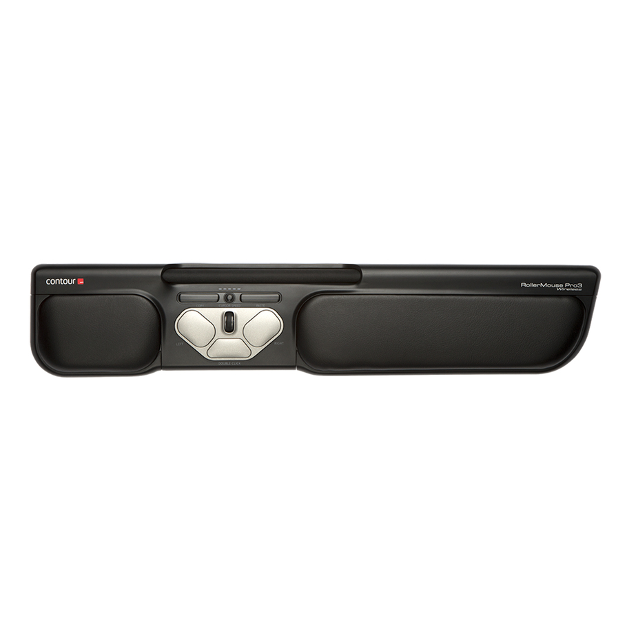Contour Design RM-PRO3-BLK mouse Office Ambidextrous USB Type-A Rollerbar – image 1