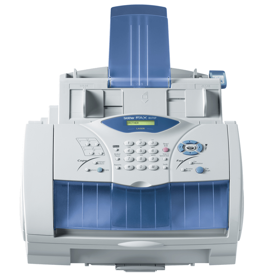 Brother FAX-8070P Monochroom Laser Geheugen 160pagina s ADF 20 vel Lasercopie