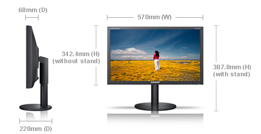 Samsung B2440M computer monitor – image 8