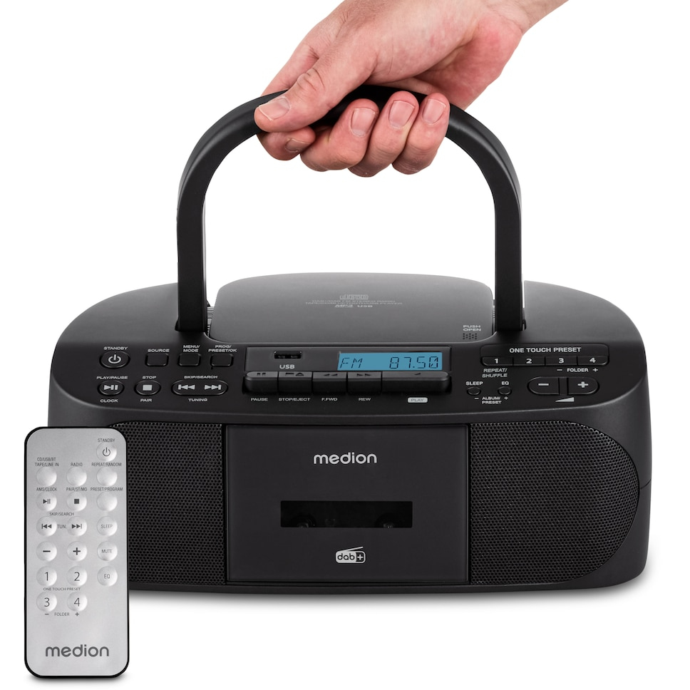 MEDION 50079328 radio Personal Digital Black