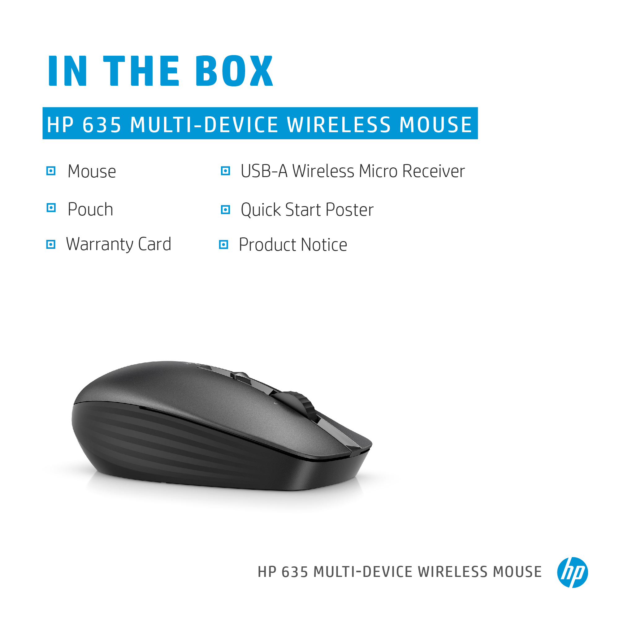 HP 635 Multi-Device Wireless Mouse – image 2