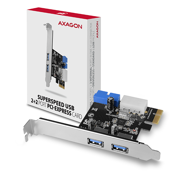 Axagon PCEU-232VL interface cards/adapter Internal USB 3.2 Gen 1 (3.1 Gen 1) – image 7