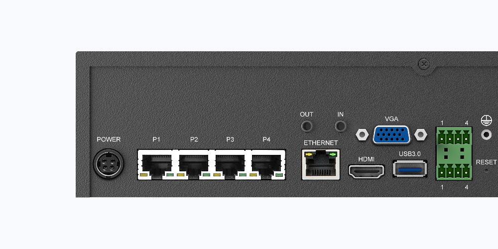 D-Link DNR-2020-04P network video recorder Black, White – image 3